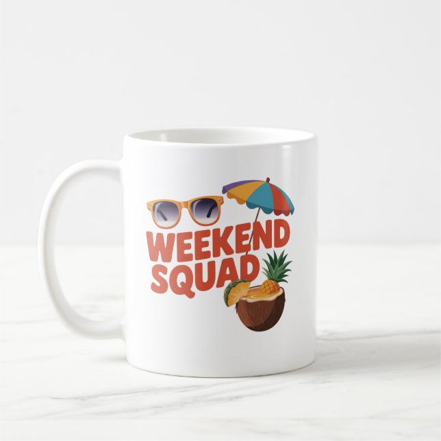 Mug Équipe du week-end (Gauche)