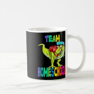 Mug Équipe École à la maison Dinosaure T Rex Retour à