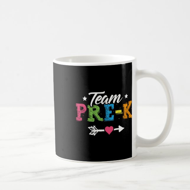 Mug Équipe Enseignant de maternelle pré-k Élève Byck À (Droite)
