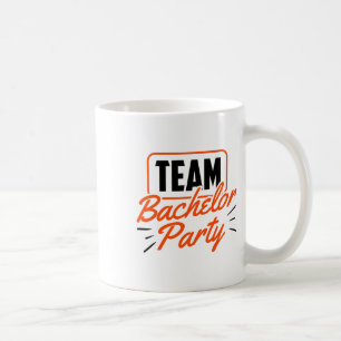 Mug Équipe enterrement de vie de garçon mariée marié 3
