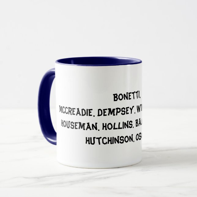 Mug Équipe gagnante 1970 de la Fa cup de Chelsea (Devant gauche)