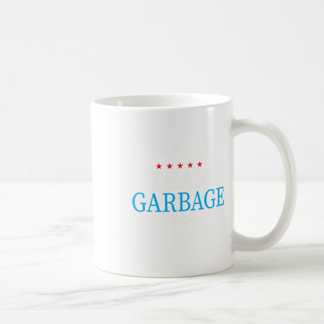 Mug Équipe Garbage 2024 Trump élections américaines (Droite)