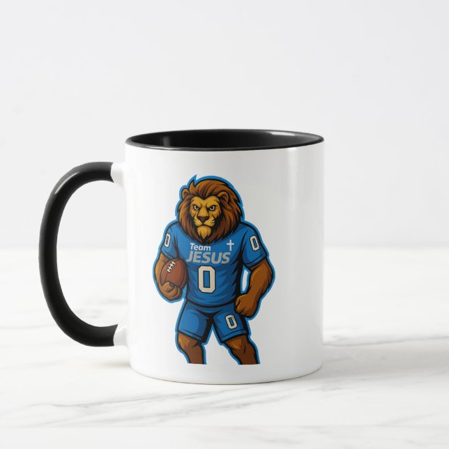 Mug Équipe JESUS Football 0 - Chrétien (Gauche)