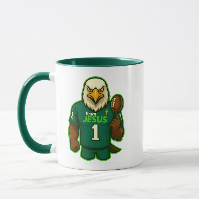 Mug Équipe JESUS Football 1 - Chrétien (Gauche)