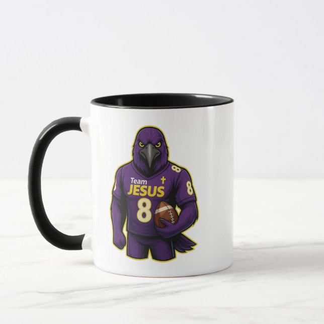 Mug Équipe JESUS Football 8 - Chrétien (Gauche)