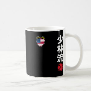 Mug Équipe Karate Shorin Ryu Usa Drapeau Martial Japon
