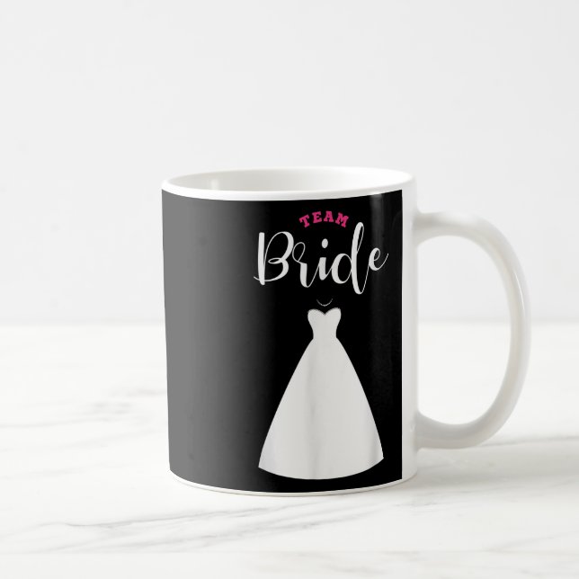 Mug Équipe Mariée Équipe Mari Enterrement de Vie de Ga (Droite)