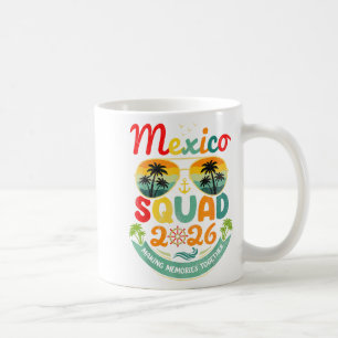 Mug Équipe Mexique 2026 Graphisme de Plage Tropicale