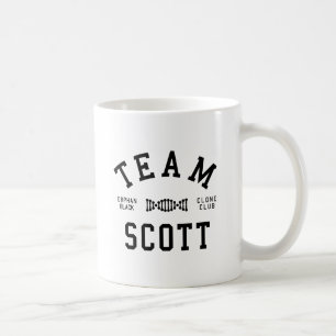 Mug Équipe noire orpheline Scott