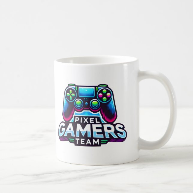Mug Équipe Pixel Gamers - Future Pro Gamer (Droite)