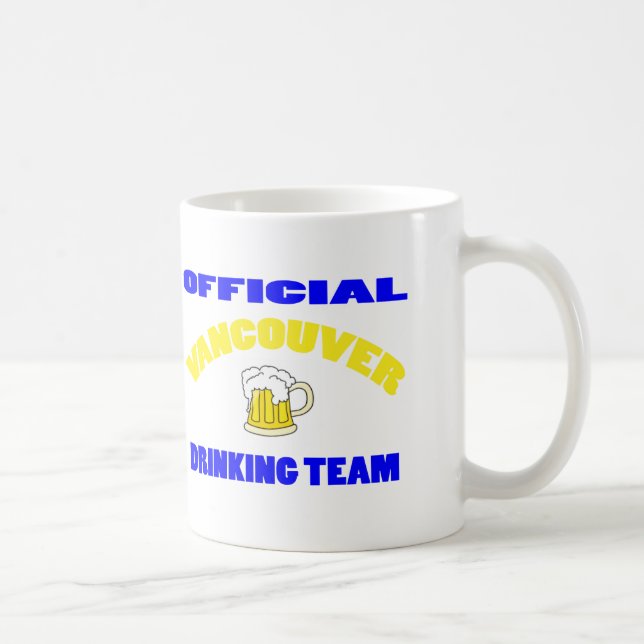 MUG ÉQUIPE POTABLE OFFICIELLE DE VANCOUVER (Droite)