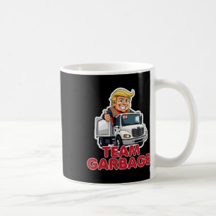 Mug Équipe poubelle Donald Trump 2025 Élection drôle