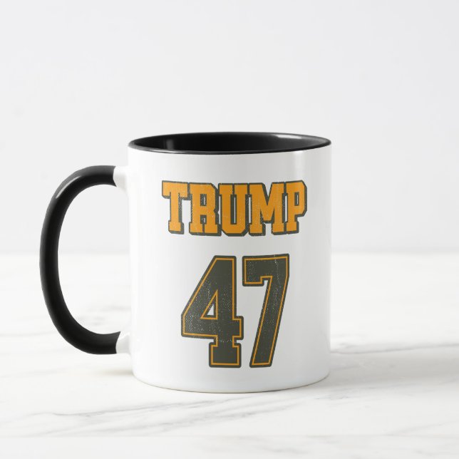 Mug Équipe Retro Trump 47 Vintage (Gauche)
