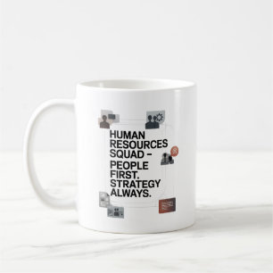 Mug Équipe RH – Les gens d'abord. Stratégie toujours.