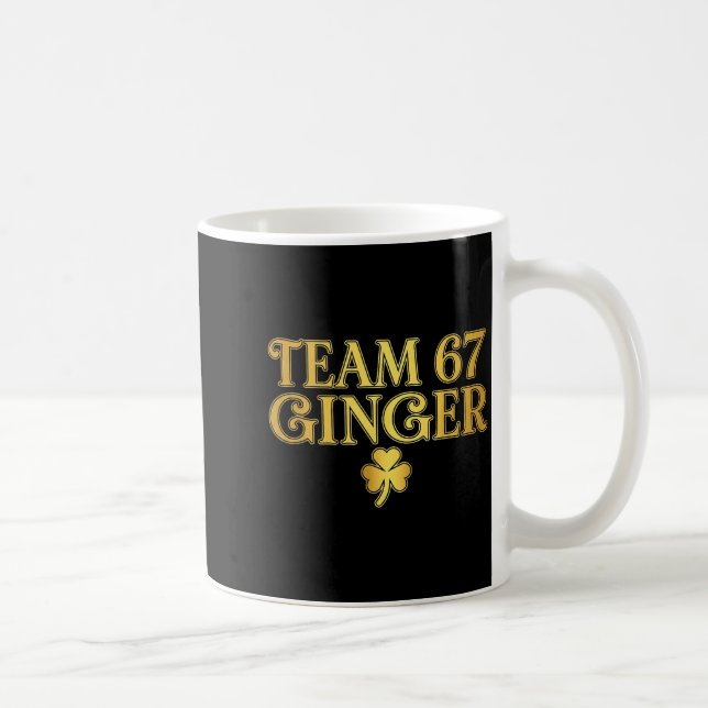 Mug Équipe Saint-Patrick Gingembre 67 Six Sept Amusant (Droite)