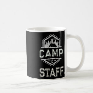Mug Équipe vintage du camp Camping d'été Équipe d'accu