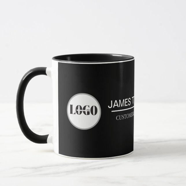 Mug Équipement de logo personnalisé pour l'employé de  (Gauche)
