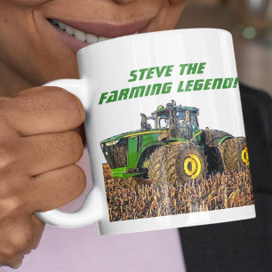 Mug Équipement de tracteur de légende de l'agriculture