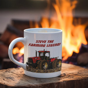 Mug Équipement de tracteur de légende de l'agriculture