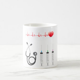 Mug Équipement médical Battement de cœur Santé
