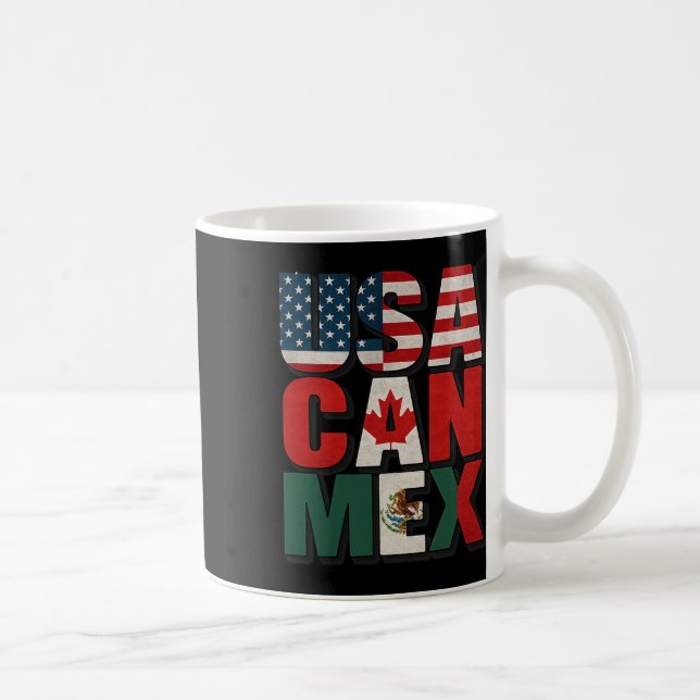Mug Équipement Usa Can Mex Drapeau Football Amérique d (Droite)