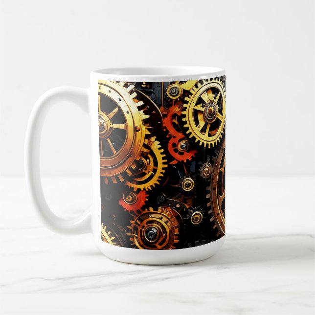 Mug Équipements de réchaud Steampunk 1004 (Gauche)