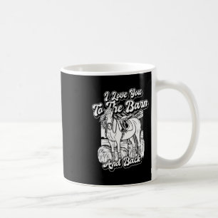Mug Équitation - Équitation Je Vous Aime À La Grange E