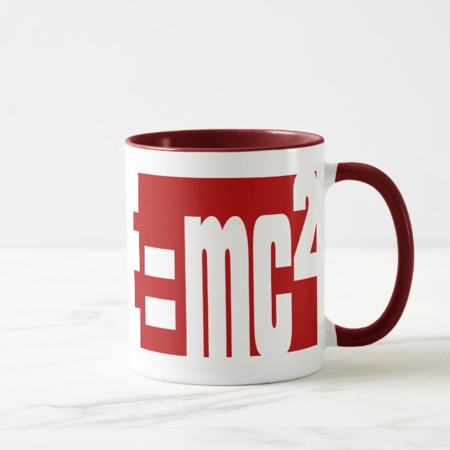 Mug Équivalence masse-énergie (Droite)