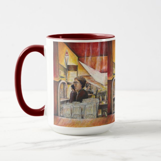 Mug Équivalent lumineux des émotions passionnées (Gauche)