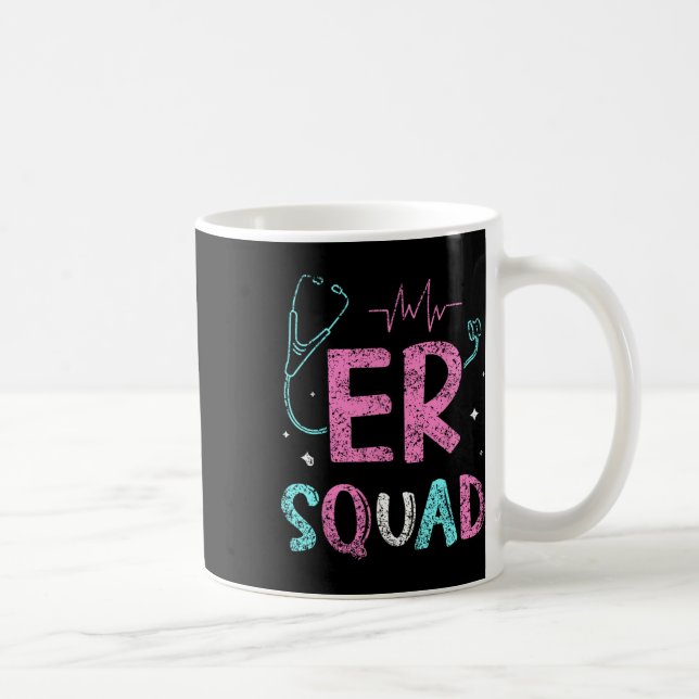Mug Er Squad Salle D'Urgence Er Infirmière Ed Infirmiè (Droite)