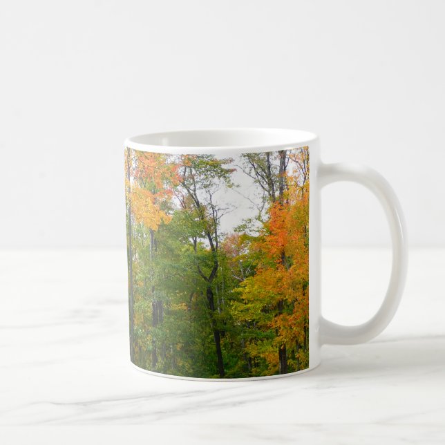 Mug Érables en automne Photographie de la nature (Droite)
