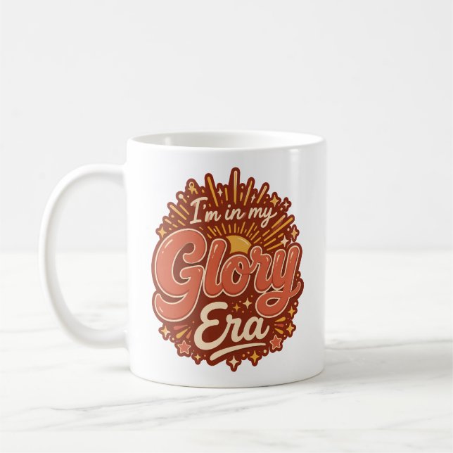 Mug Ère de Gloire Foi Chrétienne Rétro Religieux (Gauche)