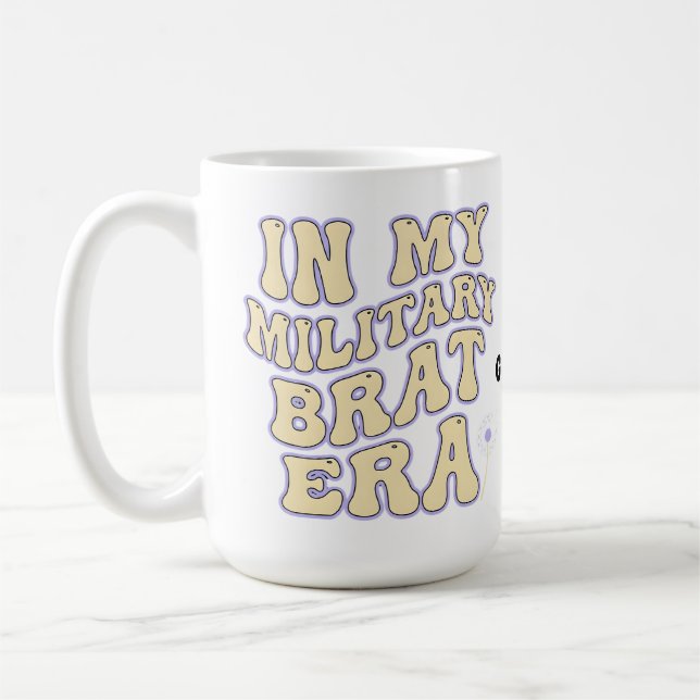 Mug Ère Rétro de l'Enfant de Militaire Groovy Pissenli (Gauche)