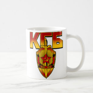 Mug Ère russe de Soviétique d'insigne de KGB