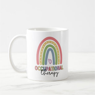 Mug ergothérapie OT Thérapiste Arc-en-ciel