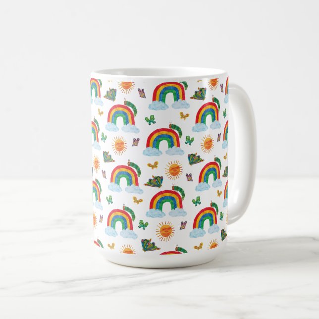 Mug Eric Carle | Caterpillar to Rainbow Butfly (Devant droit)