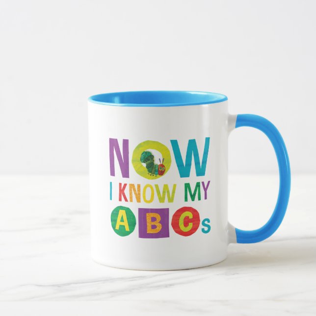 Mug Eric Carle Maintenant Je Connais Mes ABC (Droite)