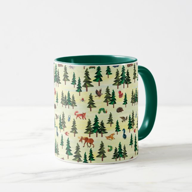 Mug Eric Carle | Prêt pour le Motif de loisirs foresti (Devant droit)