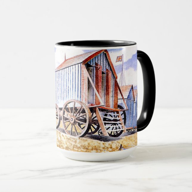 Mug Eric Ravilious - Adelburgh (Devant droit)