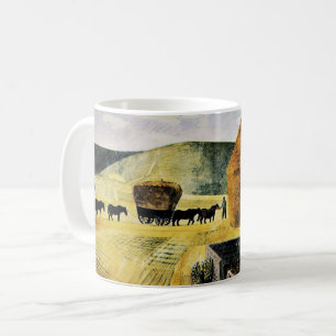Mug Eric Ravilious - Furlongs, peinture célèbre,