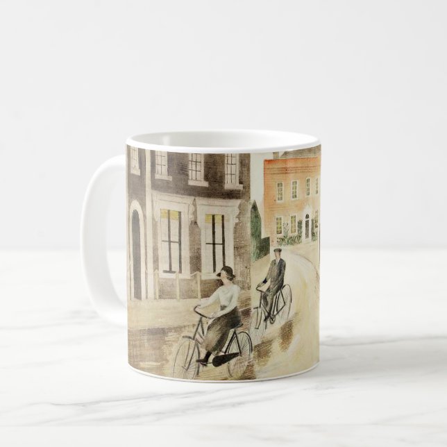 Mug Eric Ravilious - Village Street, (Devant gauche)