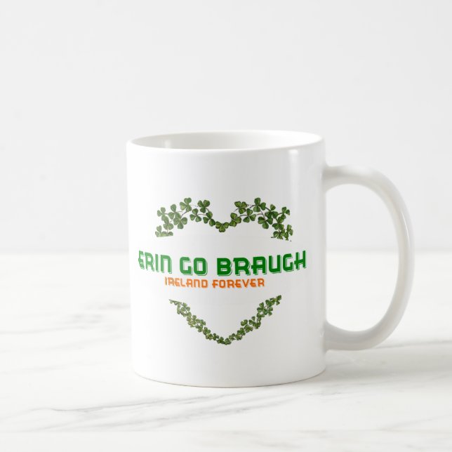 Mug Erin Go Braugh Irlande Pour toujours (Droite)