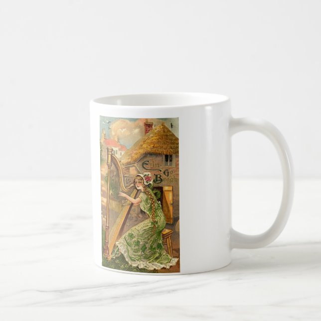 Mug Erin vont femme d'harpe de Bragh (Droite)