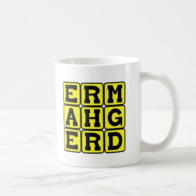Mug Ermahgerd, Mème Internet (Droite)