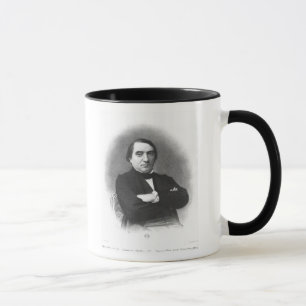 Mug Ernest Renan après une photographie par Pierre