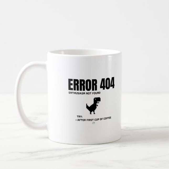 Mug Erreur 404 (Gauche)