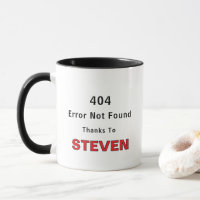 Erreur 404 Non Trouvée Grâce Au Nom Personnalisé