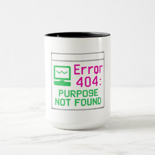 Mug Erreur 404 : Objet introuvable T-shirt Retro Tech