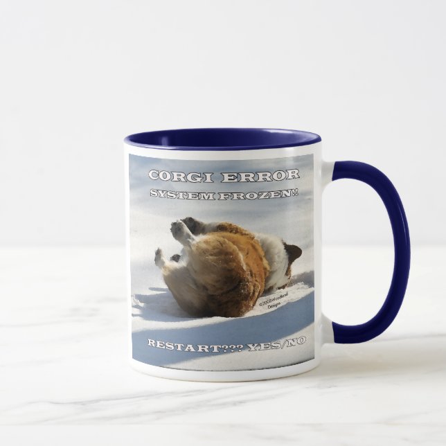 Mug ERREUR de corgi (Droite)