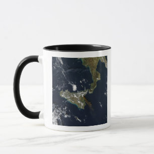 Mug Éruption du mont Etna en Sicile
